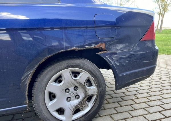 Honda Civic cena 3400 przebieg: 250000, rok produkcji 2001 z Krotoszyn małe 326